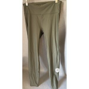 Heroine sport BODY LEGGING ARMY Green M Activewear Yoga Running Athleisure EUC